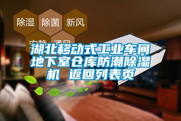 湖北移動式工業(yè)車間地下室倉庫防潮除濕機(jī) 返回列表頁