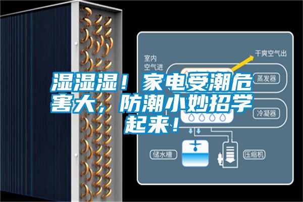 濕濕濕！家電受潮危害大，防潮小妙招學(xué)起來！