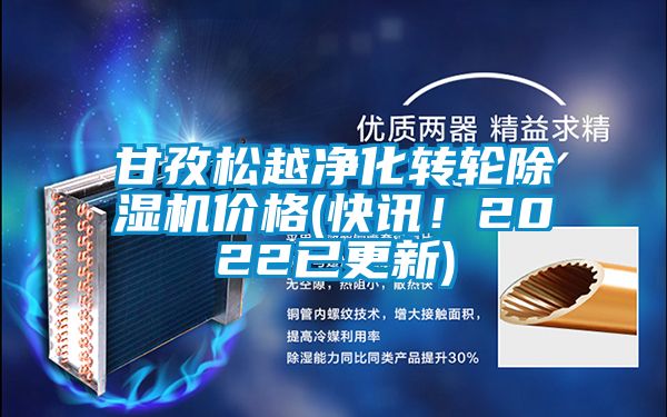 甘孜松越凈化轉輪除濕機價格(快訊！2022已更新)