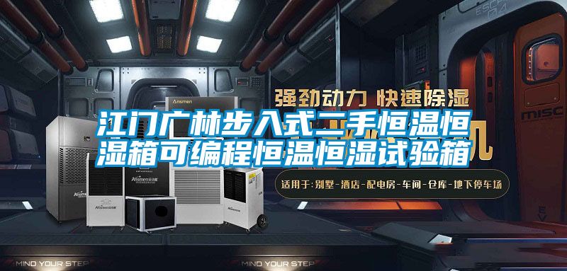 江門(mén)廣林步入式二手恒溫恒濕箱可編程恒溫恒濕試驗(yàn)箱