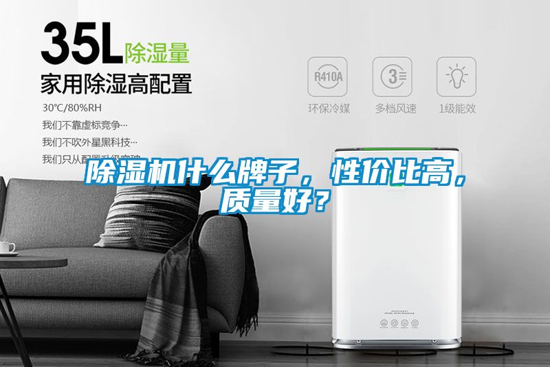 除濕機什么牌子，性價比高，質量好？