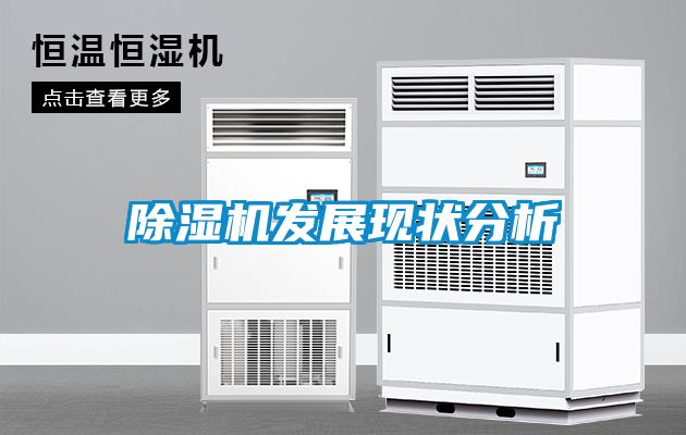 除濕機發展現狀分析