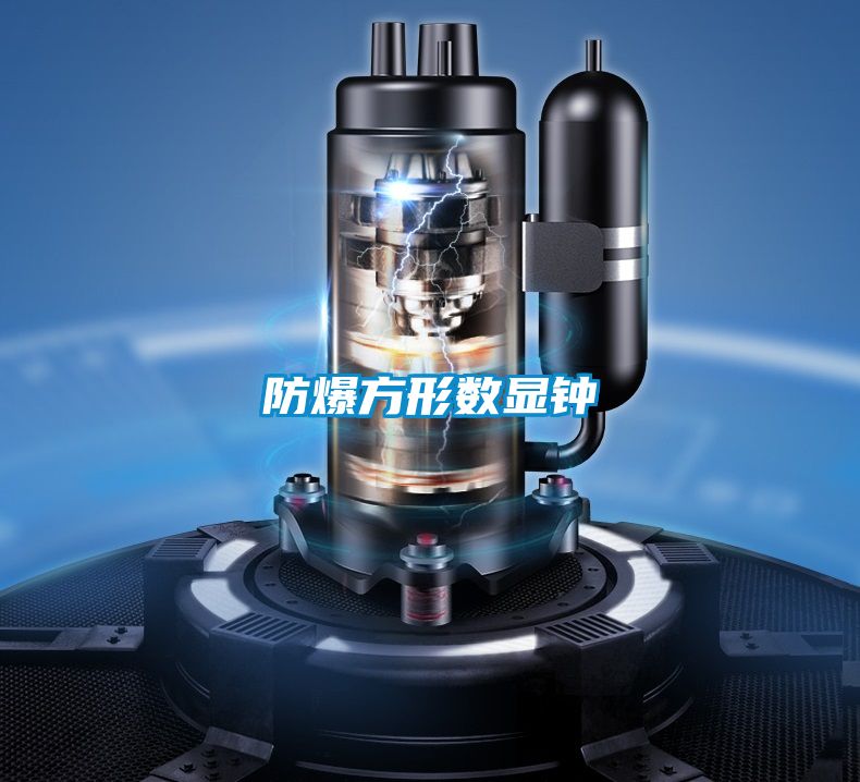 防爆方形數顯鐘