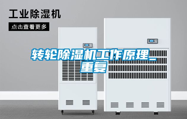 轉輪除濕機工作原理_重復