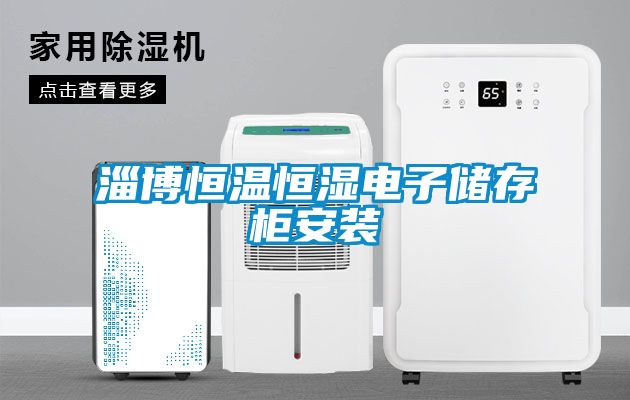 淄博恒溫恒濕電子儲存柜安裝