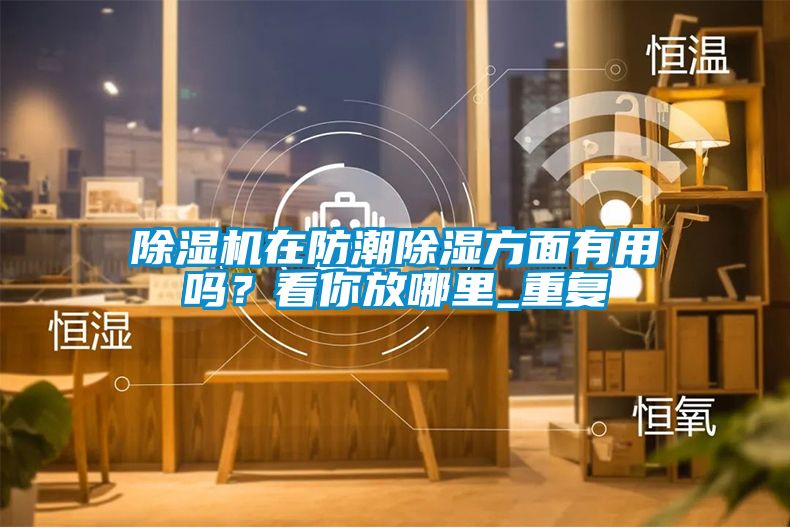 除濕機在防潮除濕方面有用嗎？看你放哪里_重復