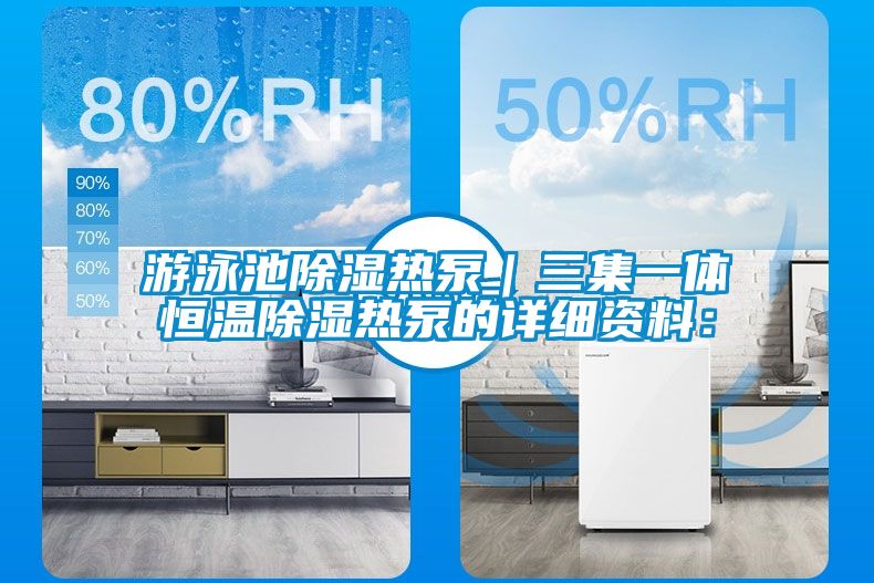 游泳池除濕熱泵｜三集一體恒溫除濕熱泵的詳細資料：