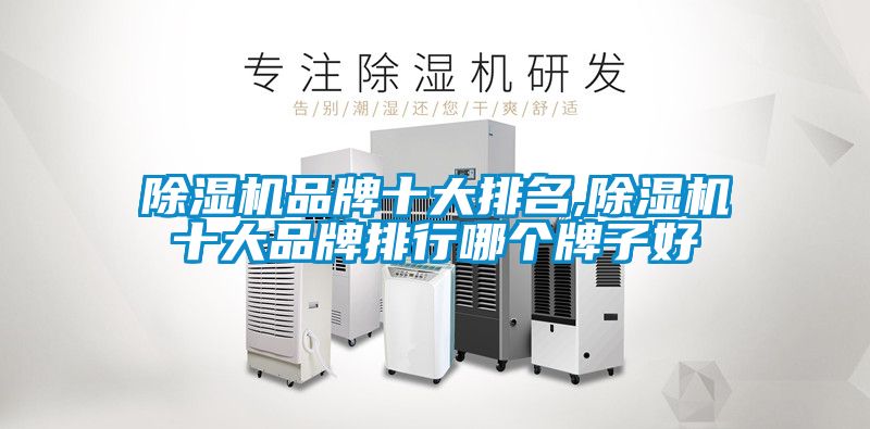 除濕機品牌十大排名,除濕機十大品牌排行哪個牌子好