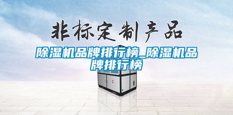 除濕機品牌排行榜_除濕機品牌排行榜