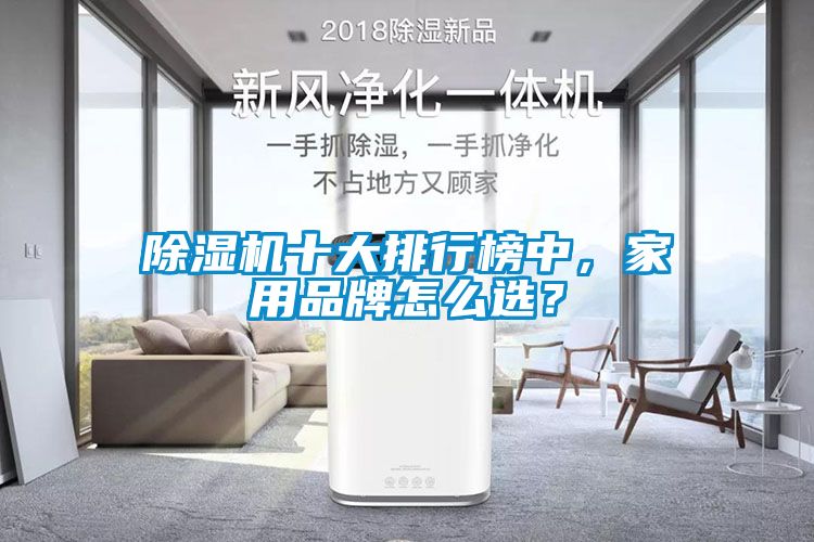 除濕機十大排行榜中，家用品牌怎么選？