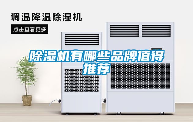 除濕機有哪些品牌值得推薦