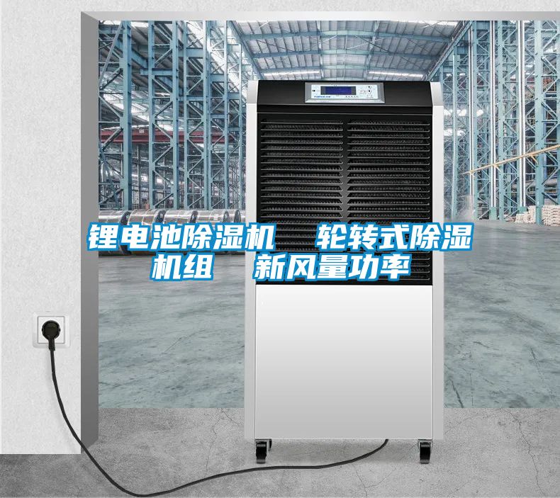 鋰電池除濕機  輪轉式除濕機組  新風量功率