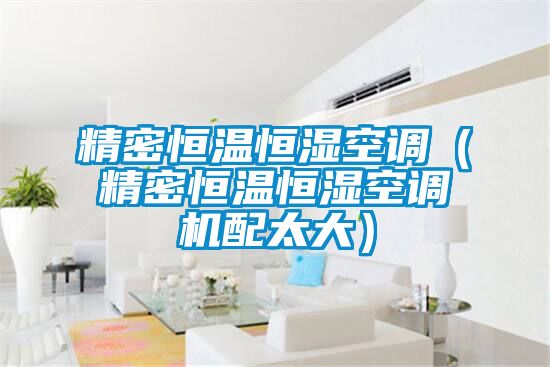 精密恒溫恒濕空調（精密恒溫恒濕空調機配太大）