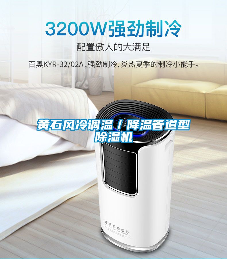 黃石風冷調溫／降溫管道型除濕機