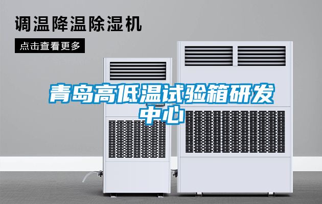 青島高低溫試驗箱研發中心
