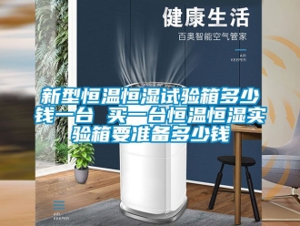 知識百科新型恒溫恒濕試驗箱多少錢一臺 買一臺恒溫恒濕實驗箱要準備多少錢