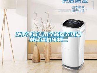 企業(yè)新聞地下建筑專用全新風(fēng)無(wú)級(jí)調(diào)載除濕機(jī)研制二
