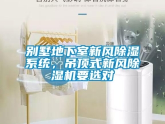 常見問題別墅地下室新風除濕系統(tǒng)，吊頂式新風除濕機要選對