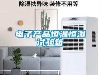 知識百科電子產品恒溫恒濕試驗箱