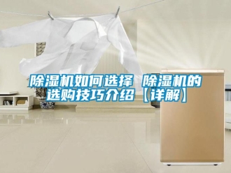 行業新聞除濕機如何選擇 除濕機的選購技巧介紹【詳解】
