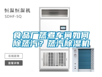 企業(yè)新聞食品廠蒸煮車間如何除蒸汽？蒸汽除濕機(jī)