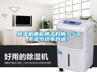 行業新聞除濕機哪些牌子好用？50平多少功率合適？