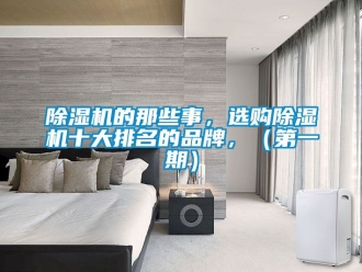 企業新聞除濕機的那些事，選購除濕機十大排名的品牌，（第一期）