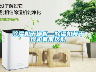 行業新聞除濕機干燥機—除濕機與干燥機有何區別