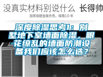 企業(yè)新聞深度除濕思考1：別墅地下室墻面除濕，眼花繚亂的墻面防潮設(shè)備我們應(yīng)該怎么選？