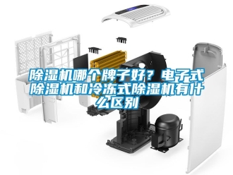 行業新聞除濕機哪個牌子好？電子式除濕機和冷凍式除濕機有什么區別