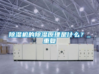 企業新聞除濕機的除濕原理是什么？_重復