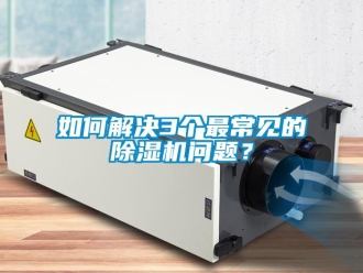 常見問題如何解決3個最常見的除濕機問題？
