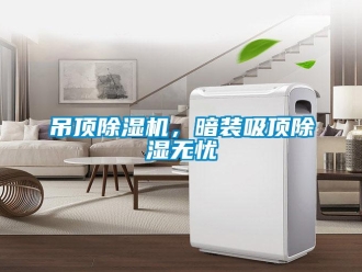 企業新聞吊頂除濕機，暗裝吸頂除濕無憂