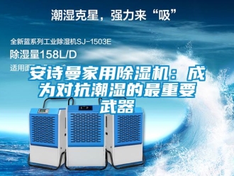 企業(yè)新聞安詩曼家用除濕機：成為對抗潮濕的最重要武器