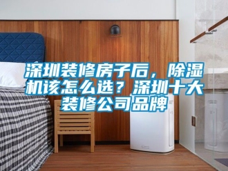 企業(yè)新聞深圳裝修房子后，除濕機該怎么選？深圳十大裝修公司品牌