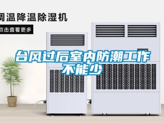 知識(shí)百科臺(tái)風(fēng)過后室內(nèi)防潮工作不能少