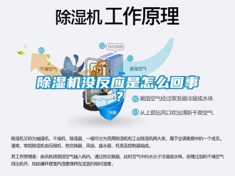 行業新聞除濕機沒反應是怎么回事？