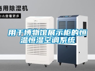知識百科用于博物館展示柜的恒溫恒濕空調(diào)系統(tǒng)