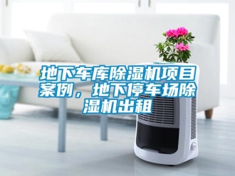 企業新聞地下車庫除濕機項目案例，地下停車場除濕機出租