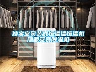 知識百科檔案室吊裝式恒溫溫恒濕機隱藏安裝除濕機