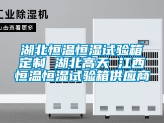 知識百科湖北恒溫恒濕試驗箱定制 湖北高天 江西恒溫恒濕試驗箱供應商