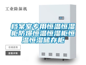 知識百科檔案室專用恒溫恒濕柜防爆恒溫恒濕柜恒溫恒濕儲存柜