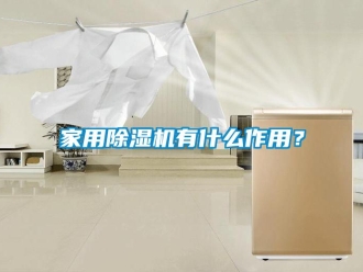 行業新聞家用除濕機有什么作用？