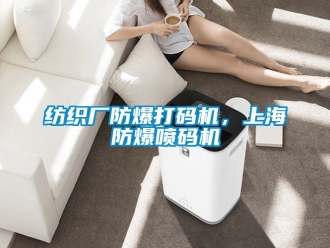 企業新聞紡織廠防爆打碼機，上海防爆噴碼機