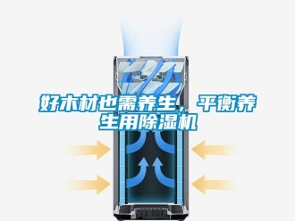 行業新聞好木材也需養生，平衡養生用除濕機