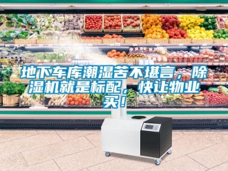 企業新聞地下車庫潮濕苦不堪言，除濕機就是標配，快讓物業買！