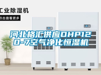 知識百科河北格匯供應DHP120-7空氣凈化恒濕機