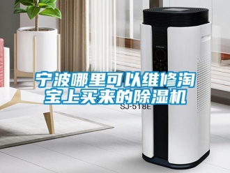 行業新聞寧波哪里可以維修淘寶上買來的除濕機