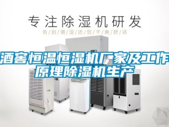 企業(yè)新聞酒窖恒溫恒濕機廠家及工作原理除濕機生產(chǎn)