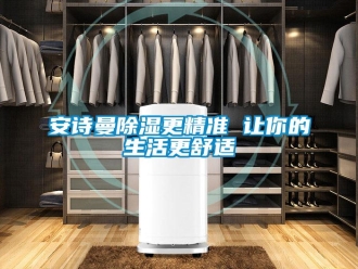 企業新聞安詩曼除濕更精準 讓你的生活更舒適